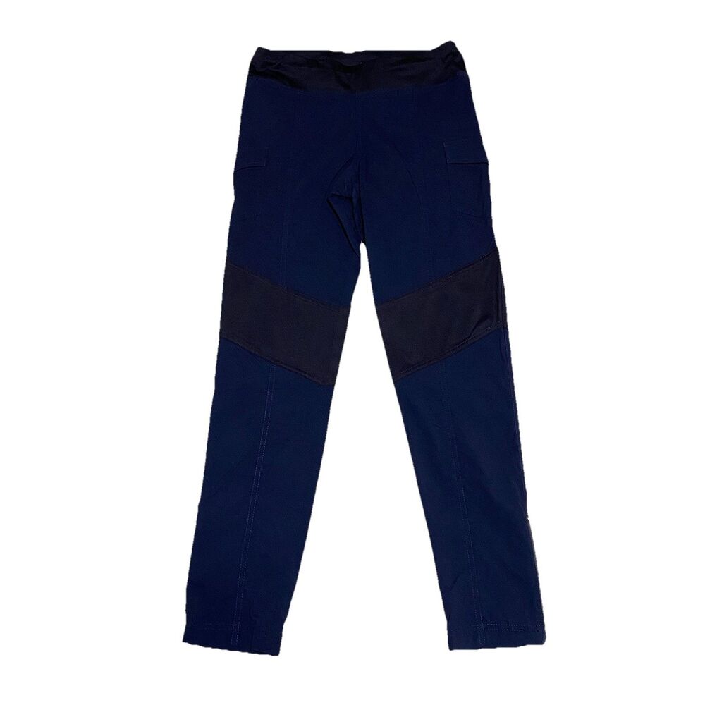 Anatomie Andrea Pants Womens M Blue Black Contrast Panel Cargo Outdoor Travel